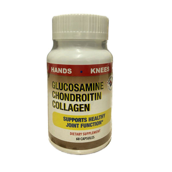 Glucosamina Condroitin Colageno, 60 Cápsulas