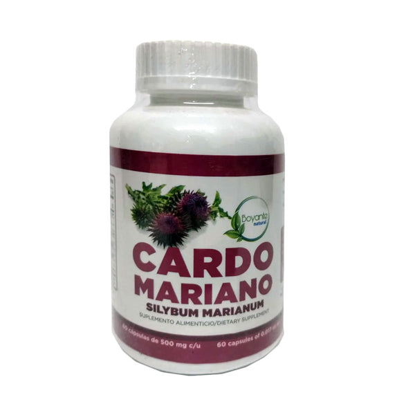 Cardo Mariano Milk Thistle, 60 Capsulas