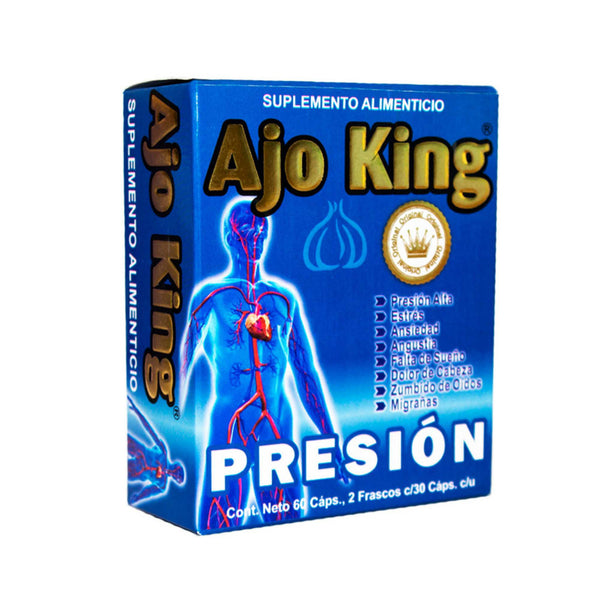 Ajo King Presion, 60 Capsulas