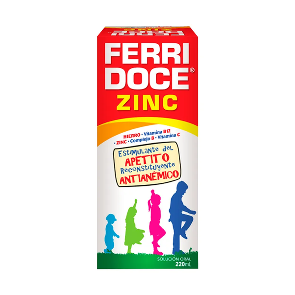 Ferri Doce Zinc Estimulante del Apetito Reconstituyente Antianemico, 7.44 oz