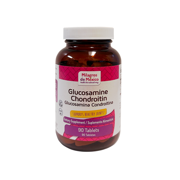 Milagros de Mexico Glucosamina con Condroitina, 90 Capsulas