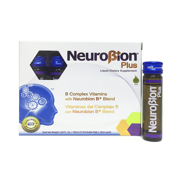 Neurobion Plus Suplemento Dietético Líquido Complejo B, 10 Viales
