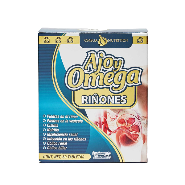 Ajo y Omega Riñones, 60 Capsulas