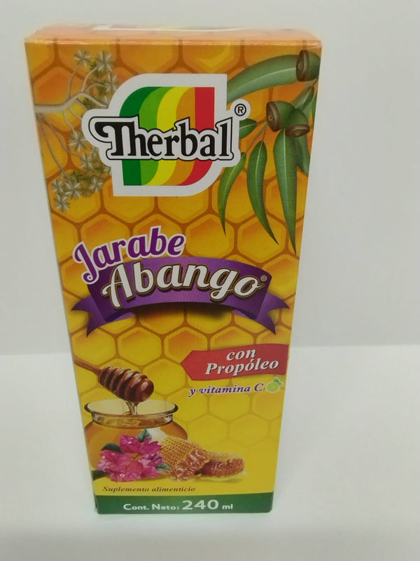 Therbal Jarabe Abango con Propoleo y Vitamina C, 8.12 oz