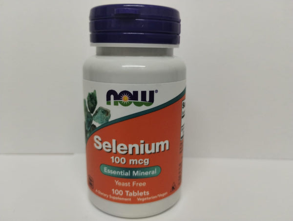 Now Selenium 100 mcg, 100 Tabletas