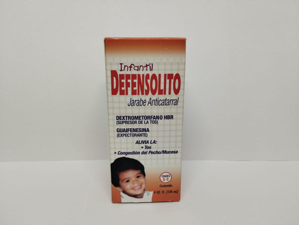 Infantil Defensolito Jarabe Anticatarral, 4 oz