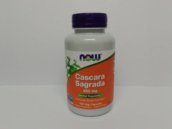 Now Cascara Sagrada, 100 Capsulas