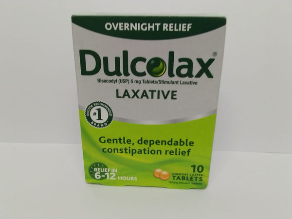 Dulcolax Laxative, 10 Tabletas